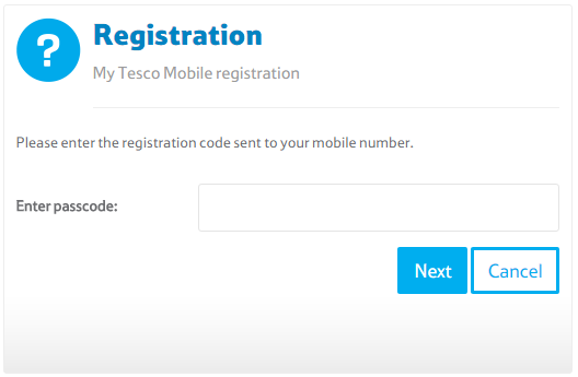 how to know my tesco mobile number