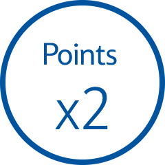 Double your Clubcard points