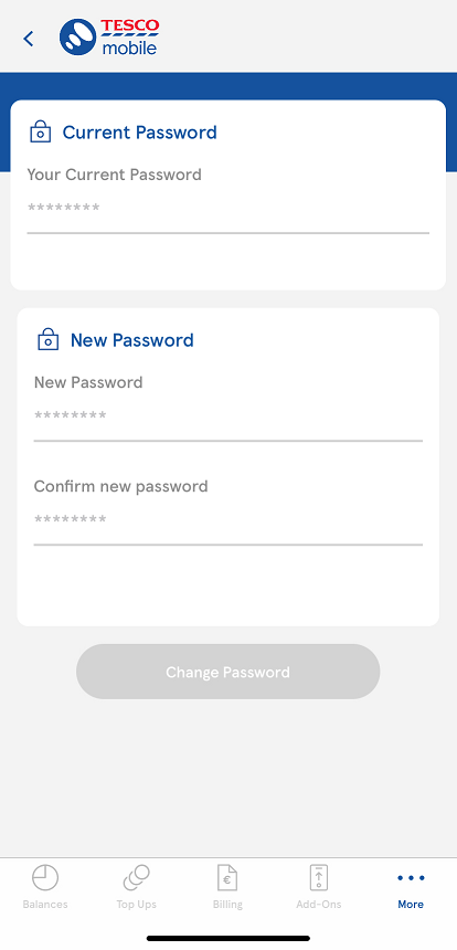 my tesco mobile login